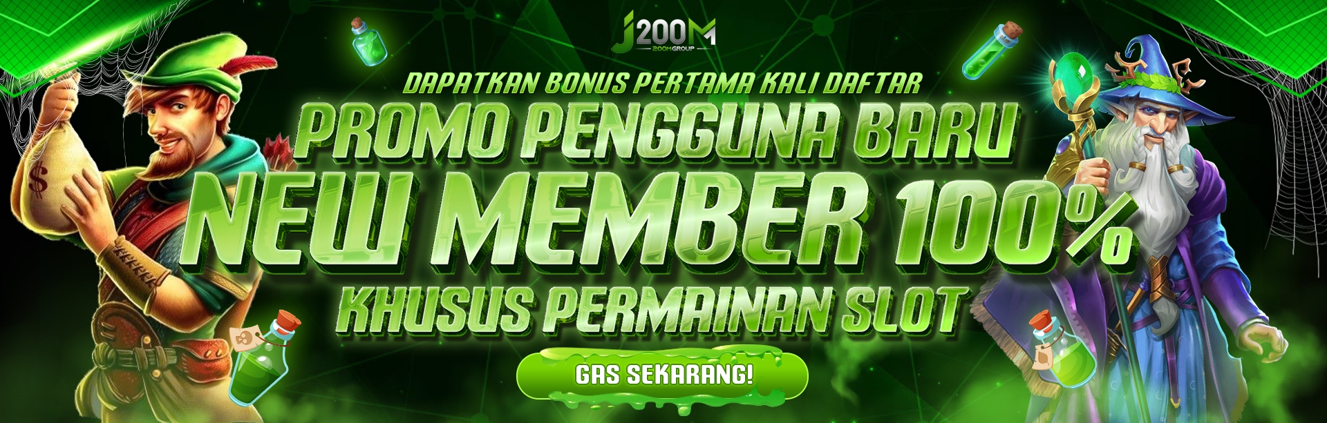 BONUS NEW MEMBER 100% (SLOT)