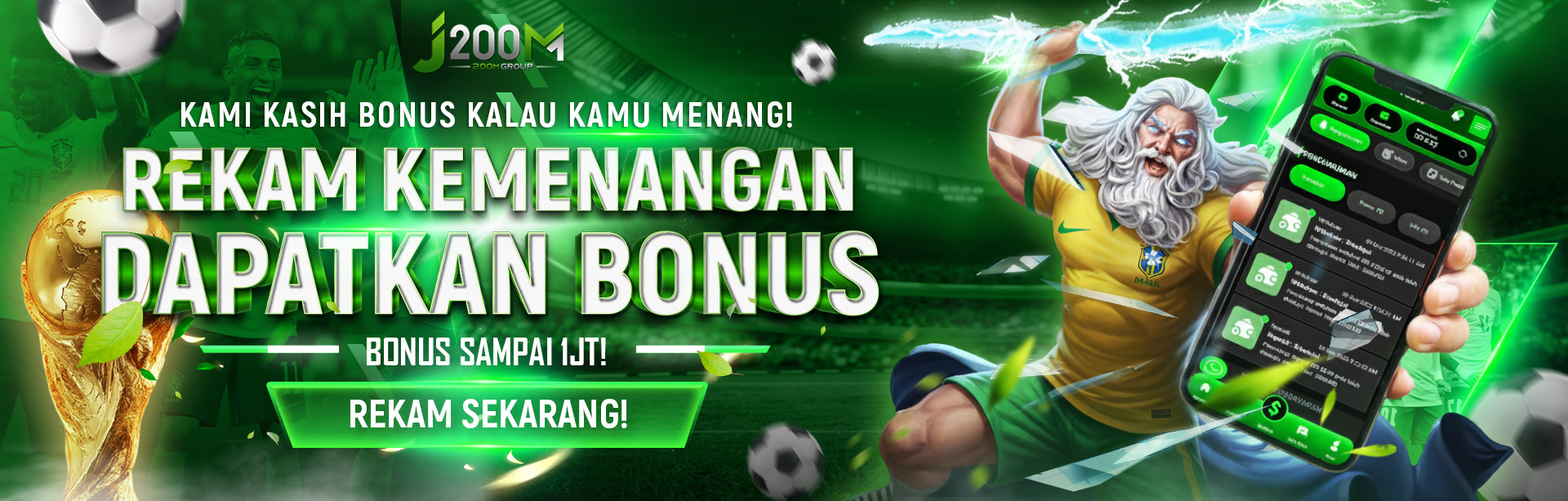 EVENT VIDEO TESTIMONI KEMENANGAN J200M