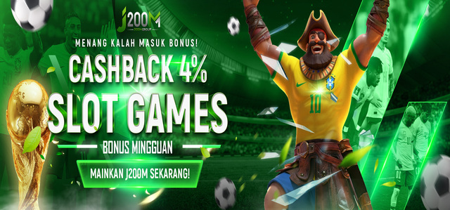 BONUS CASHBACK SLOT 4% (MINGGUAN)