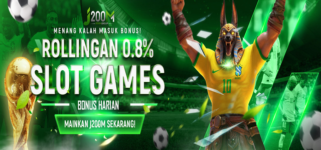 BONUS ROLLINGAN SLOT 0,8% HARIAN