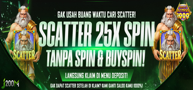 BONUS FREESPIN LANGSUNG "GATES OF OLYMPUS X1000" J200M