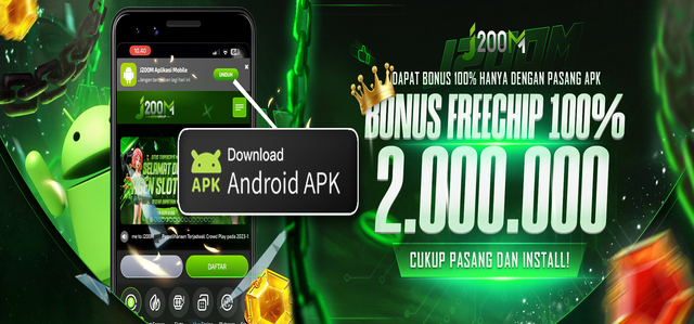 BONUS DOWNLOAD APK FREECHIP 100% 2 JUTA J200M