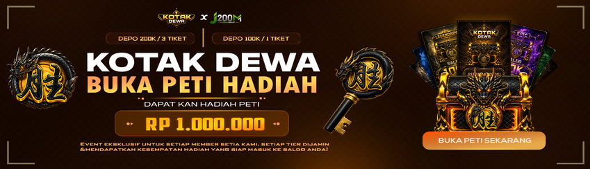 KOTAK DEWA BERHADIAH SETIAP HARI 