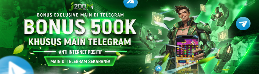 BONUS EKSKLUSIF TELEGRAM 100%